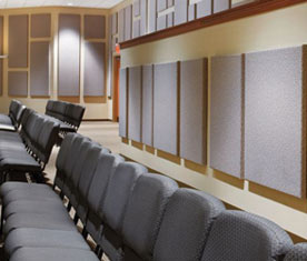 Acoustical panels from Armstrong make a bold statement.