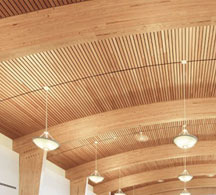 Beautiful acoustical ceiling