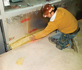 Fire safing insulation